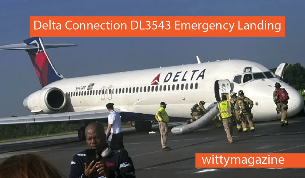 delta connection dl3543 emergency landing