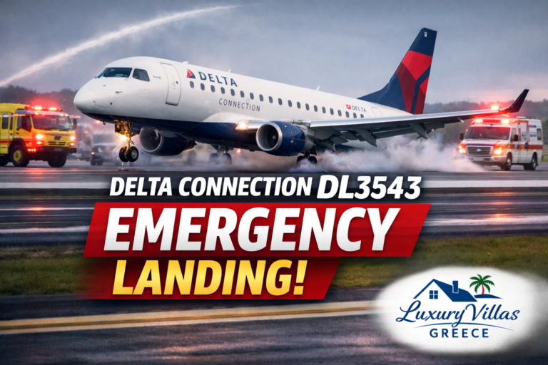 delta connection dl3543 emergency landing